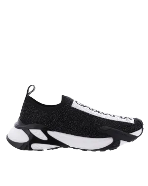 Heren Fast Sneakers Zwart/Wit Gala