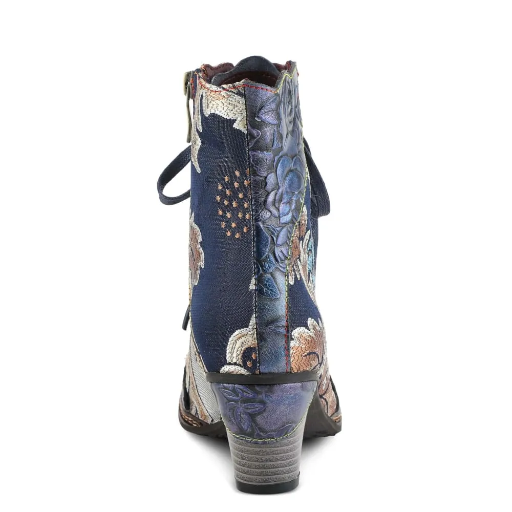 Spring Step Shoes L'Artiste Siren Women's Embroidered Multicolor Boots