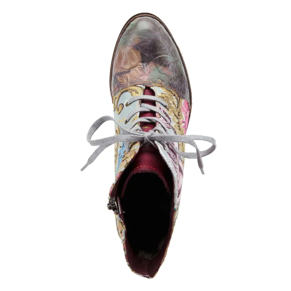 Spring Step Shoes L'Artiste Siren Women's Embroidered Multicolor Boots