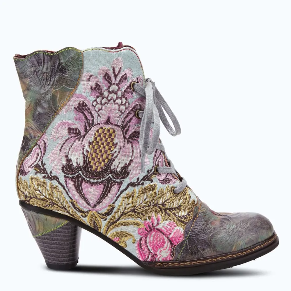 Spring Step Shoes L'Artiste Siren Women's Embroidered Multicolor Boots