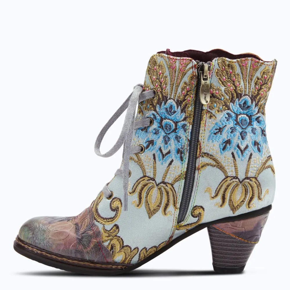 Spring Step Shoes L'Artiste Siren Women's Embroidered Multicolor Boots