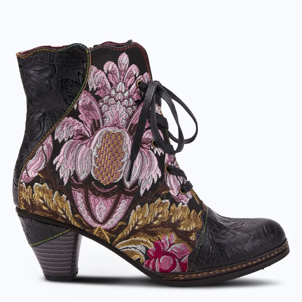 Spring Step Shoes L'Artiste Siren Women's Embroidered Multicolor Boots