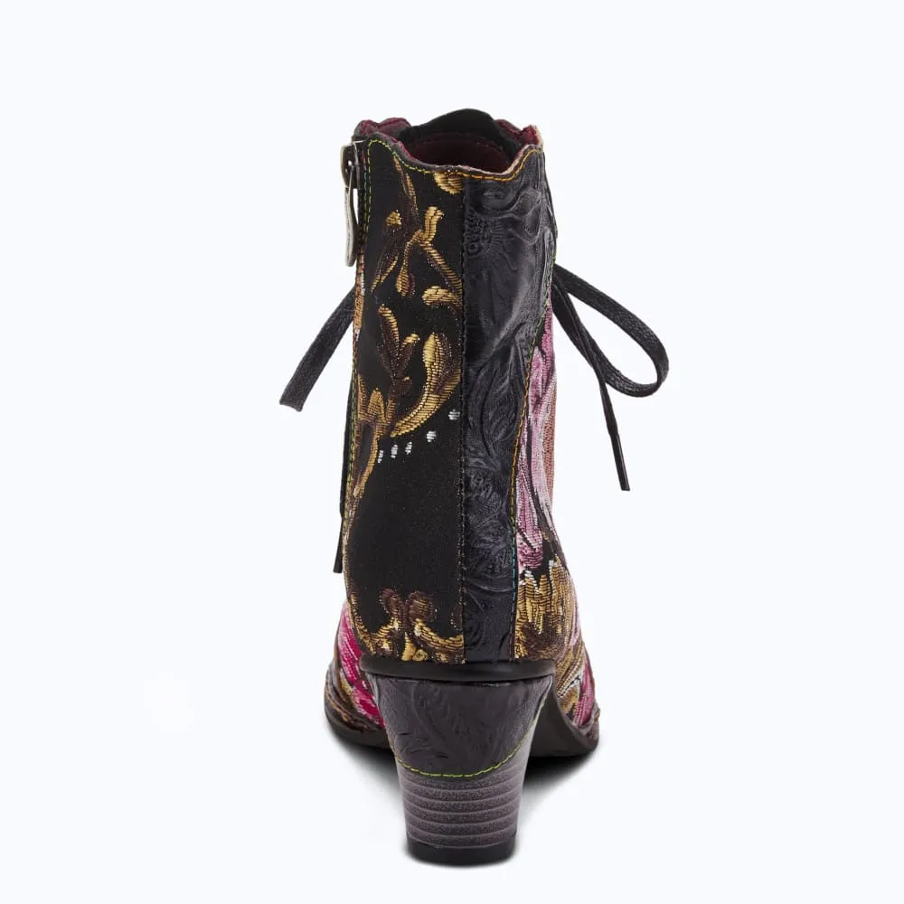 Spring Step Shoes L'Artiste Siren Women's Embroidered Multicolor Boots