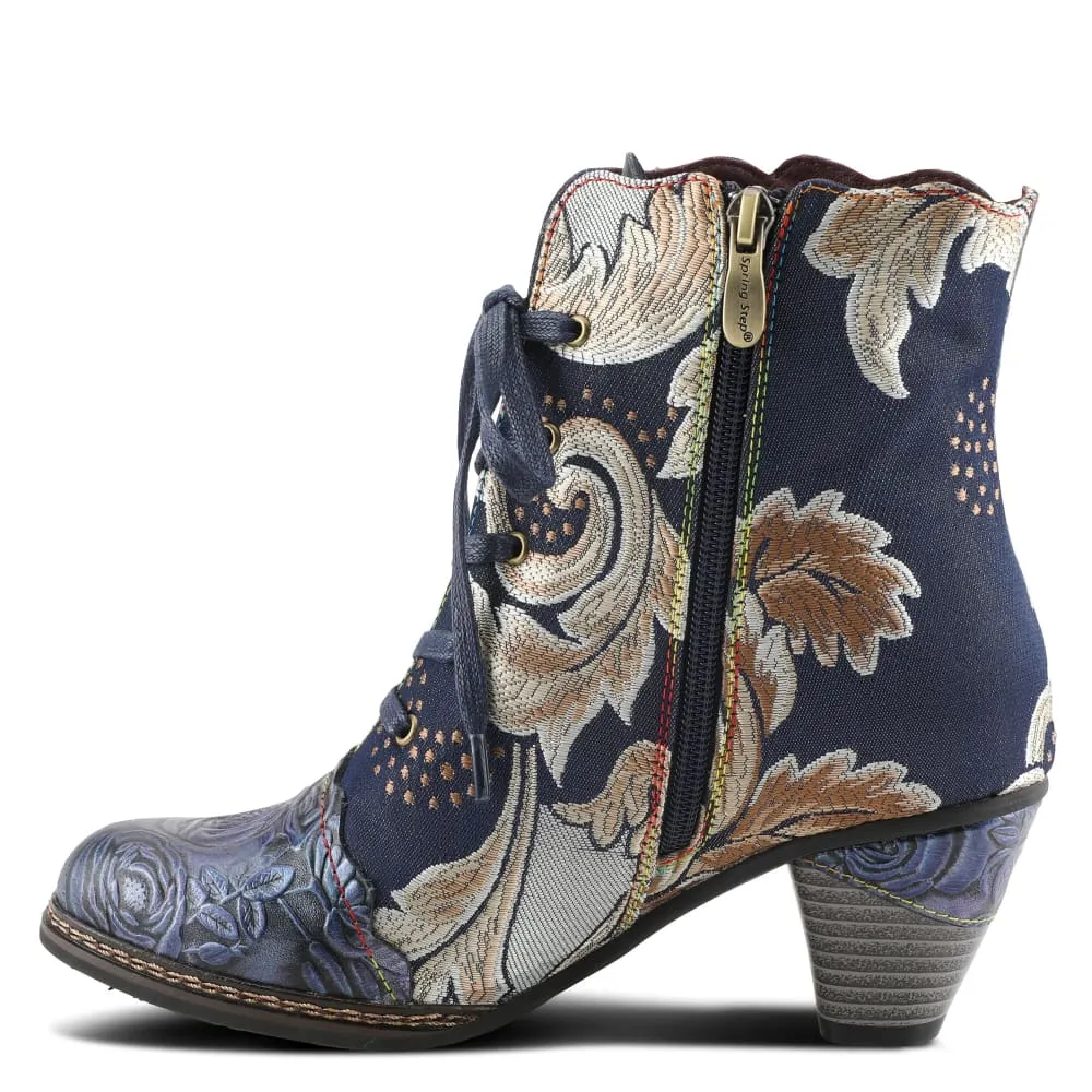 Spring Step Shoes L'Artiste Siren Women's Embroidered Multicolor Boots