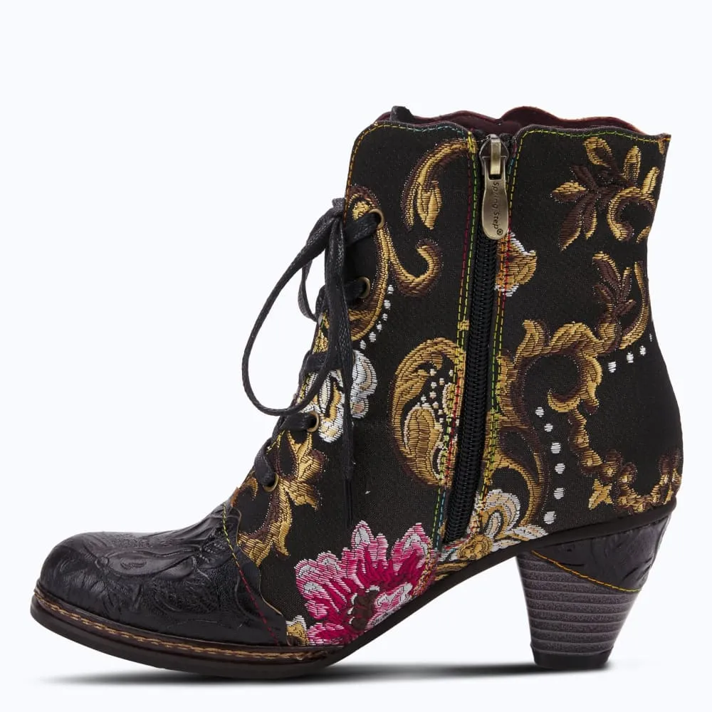 Spring Step Shoes L'Artiste Siren Women's Embroidered Multicolor Boots