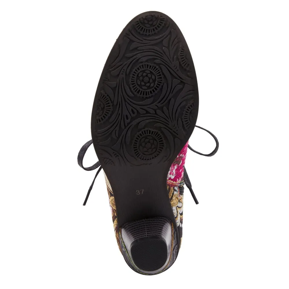 Spring Step Shoes L'Artiste Siren Women's Embroidered Multicolor Boots