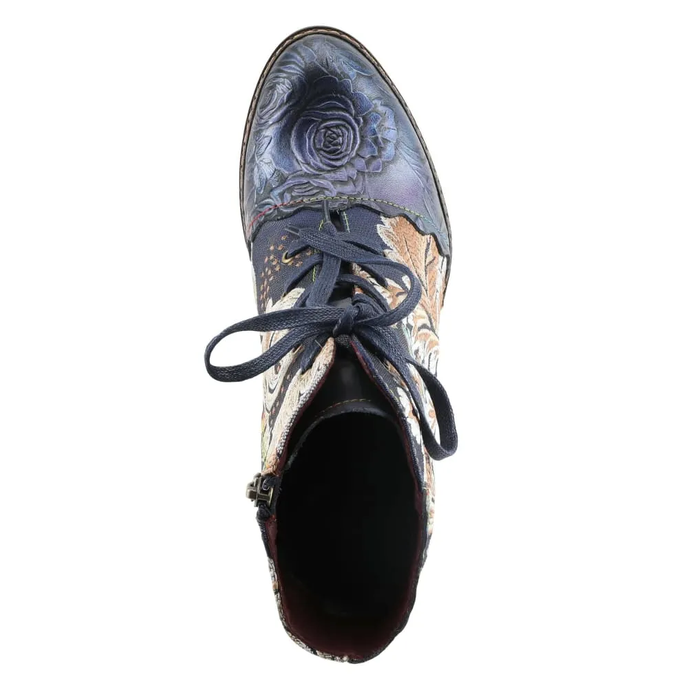 Spring Step Shoes L'Artiste Siren Women's Embroidered Multicolor Boots
