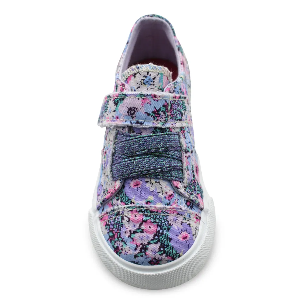 Toddler Montebello in Blue Emily Canvas by Blowfish